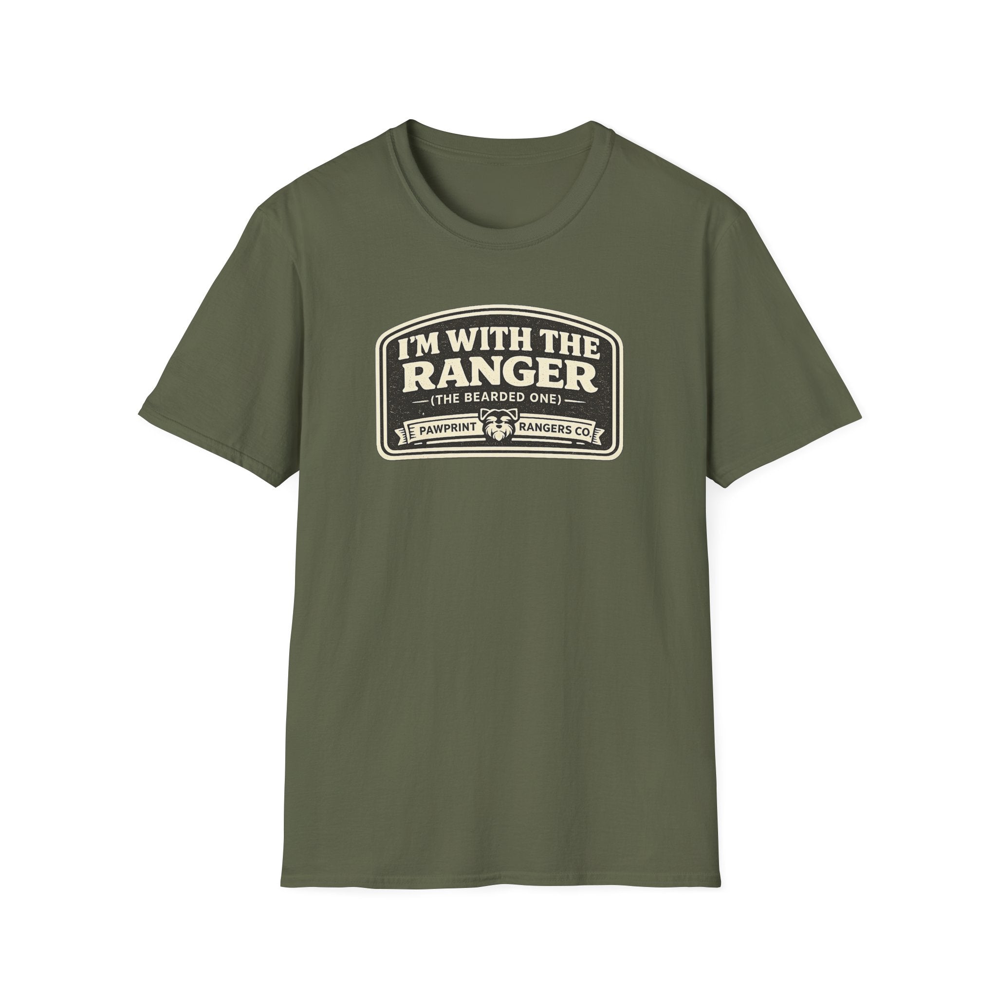 I'm With The Ranger The Bearded One T-Shirt