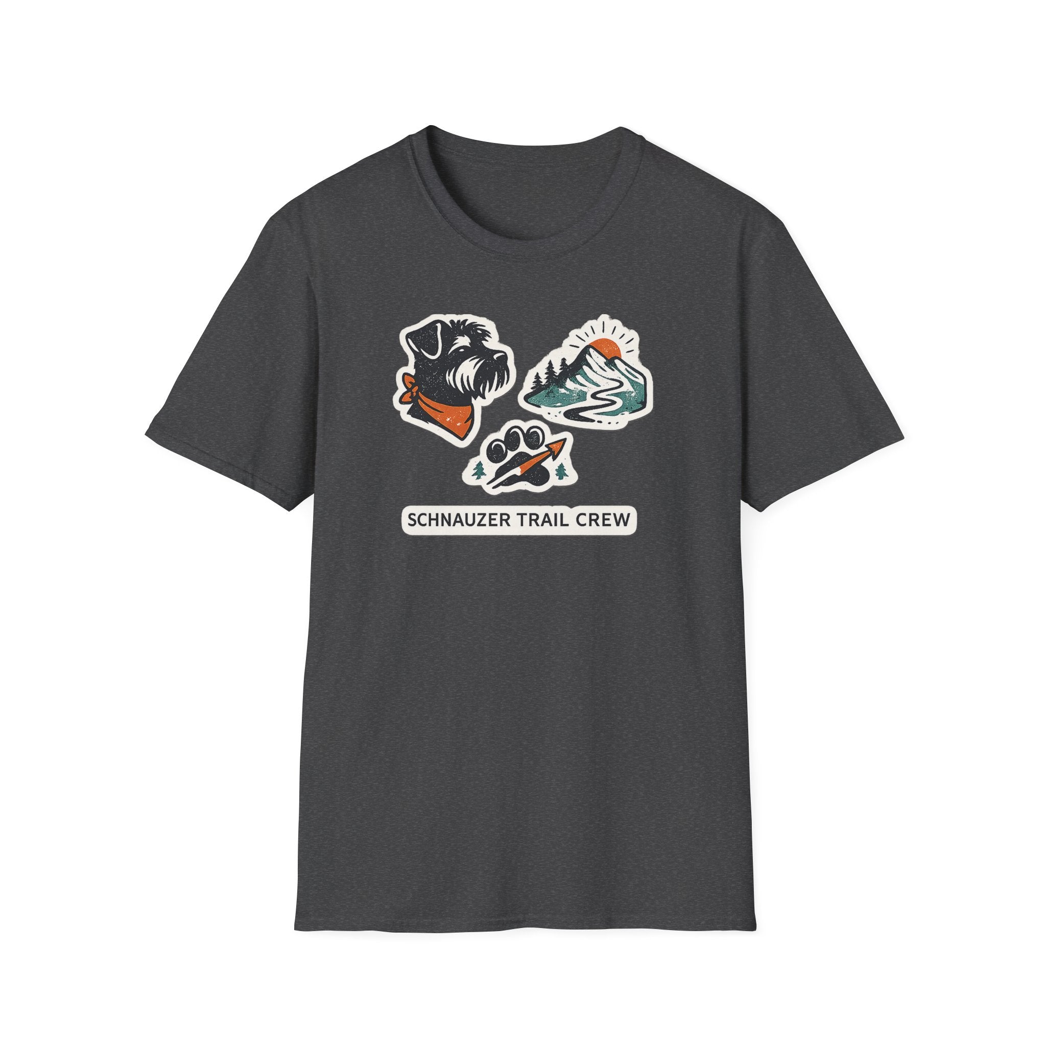 Schnauzer Trail Crew T-Shirt