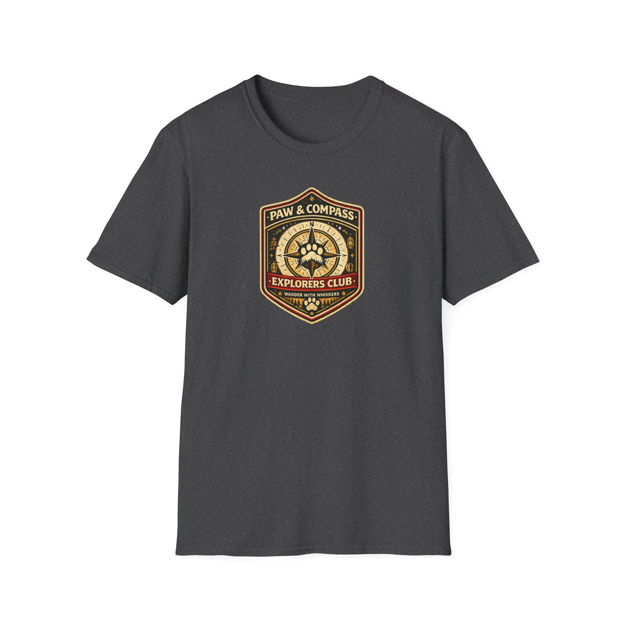 Paw & Compass Explorers Club T-Shirt