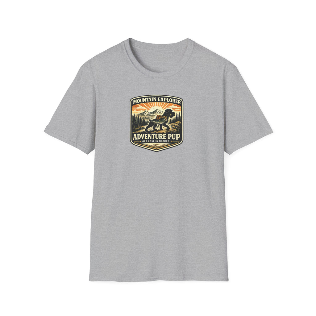 Mountain Explorer Adventure Pup Get Lost In Nature T-Shirt
