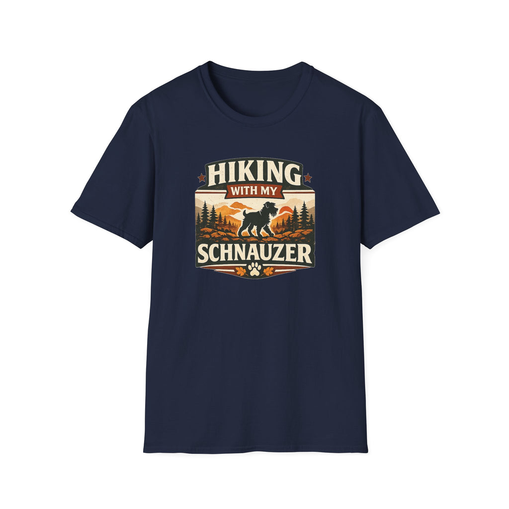Hiking with my Schnauzer T-Shirt