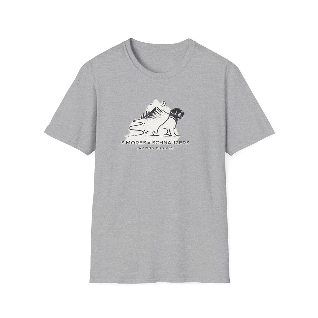 S 'Mores & Schnauzers Camping Buddies T-Shirt