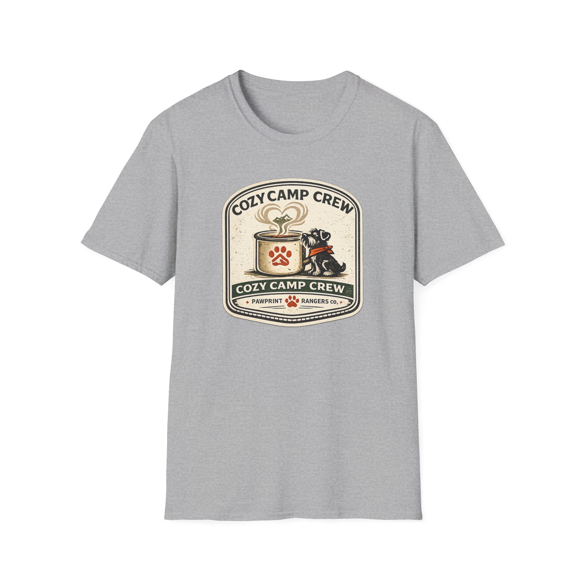 Cozy Camp Crew Pawprint Rangers Co. T-Shirt