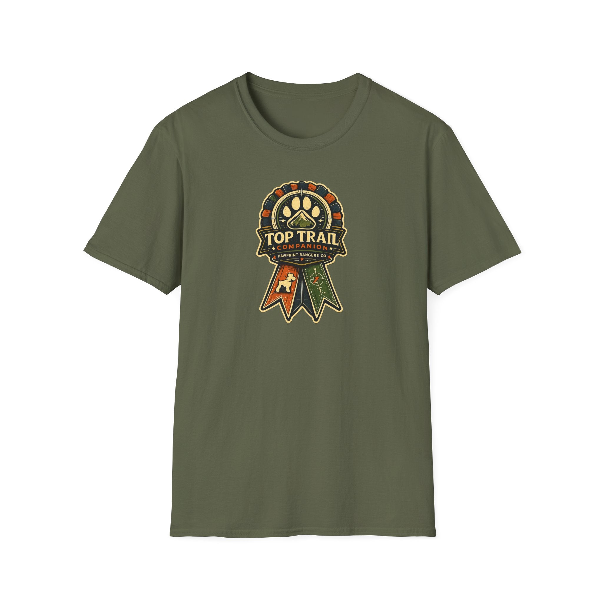 Top Trail Companion Pawprint Rangers Co. T-Shirt