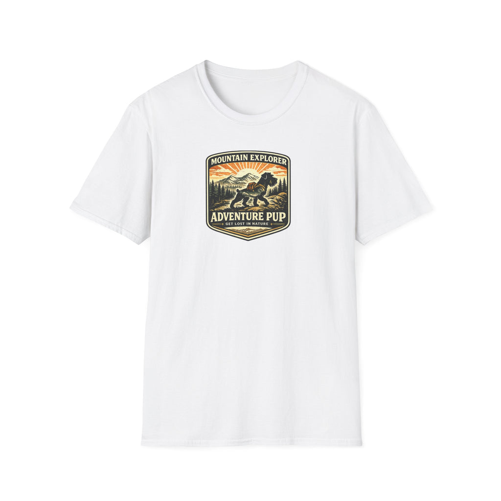 Mountain Explorer Adventure Pup Get Lost In Nature T-Shirt