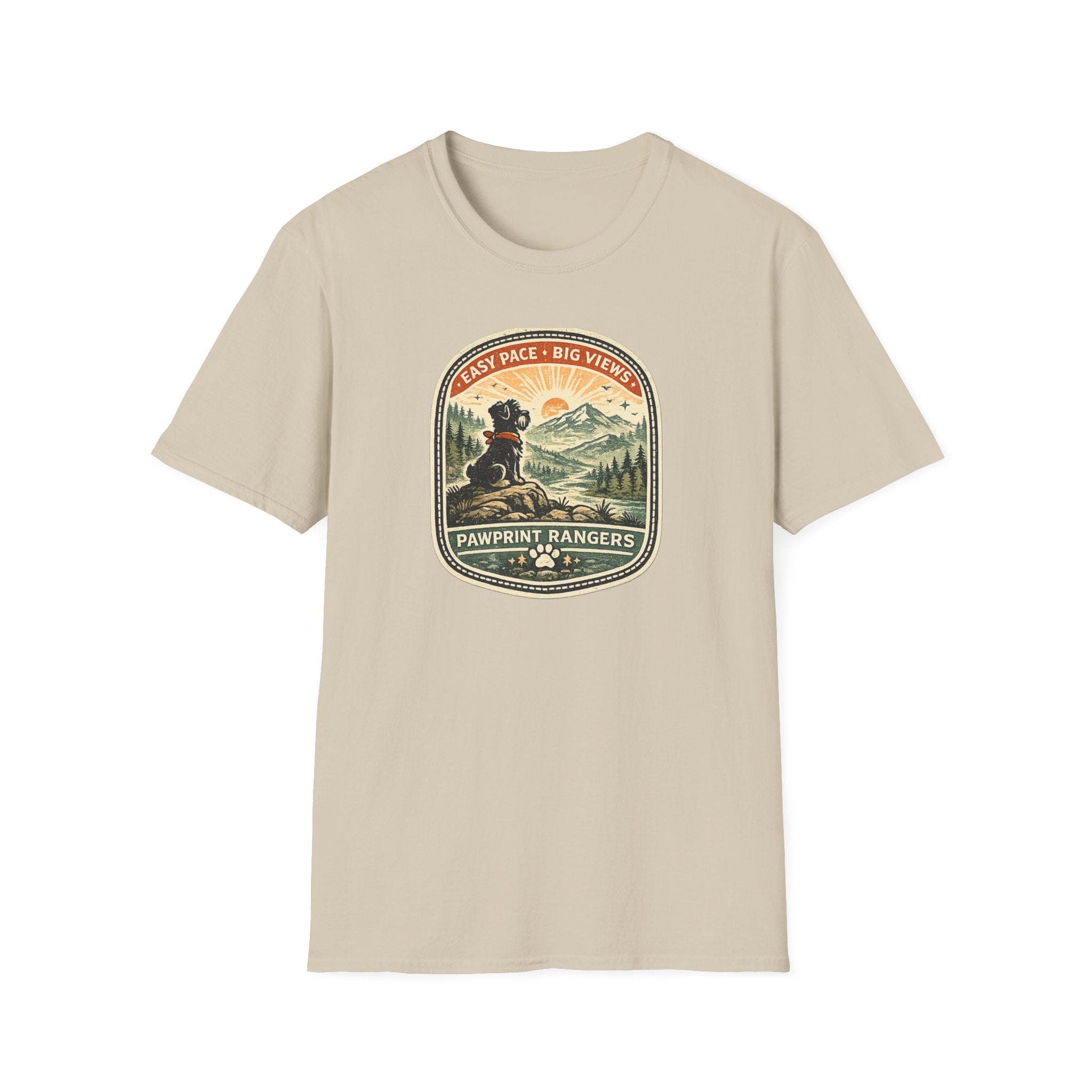 Easy Pace Big Views Pawprint Rangers T-Shirt