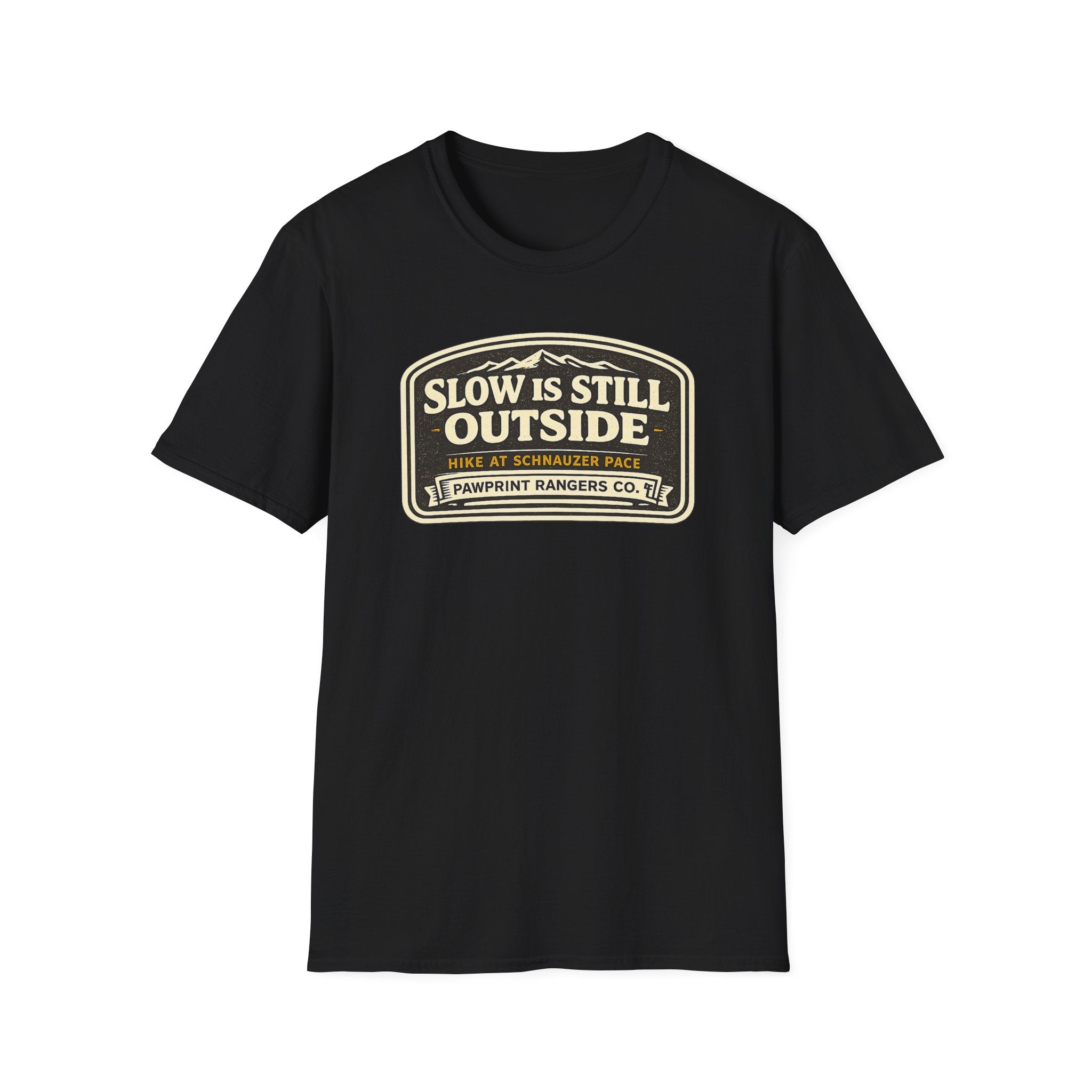 Slow Is Still Outside Pawprint Rangers T-Shirt
