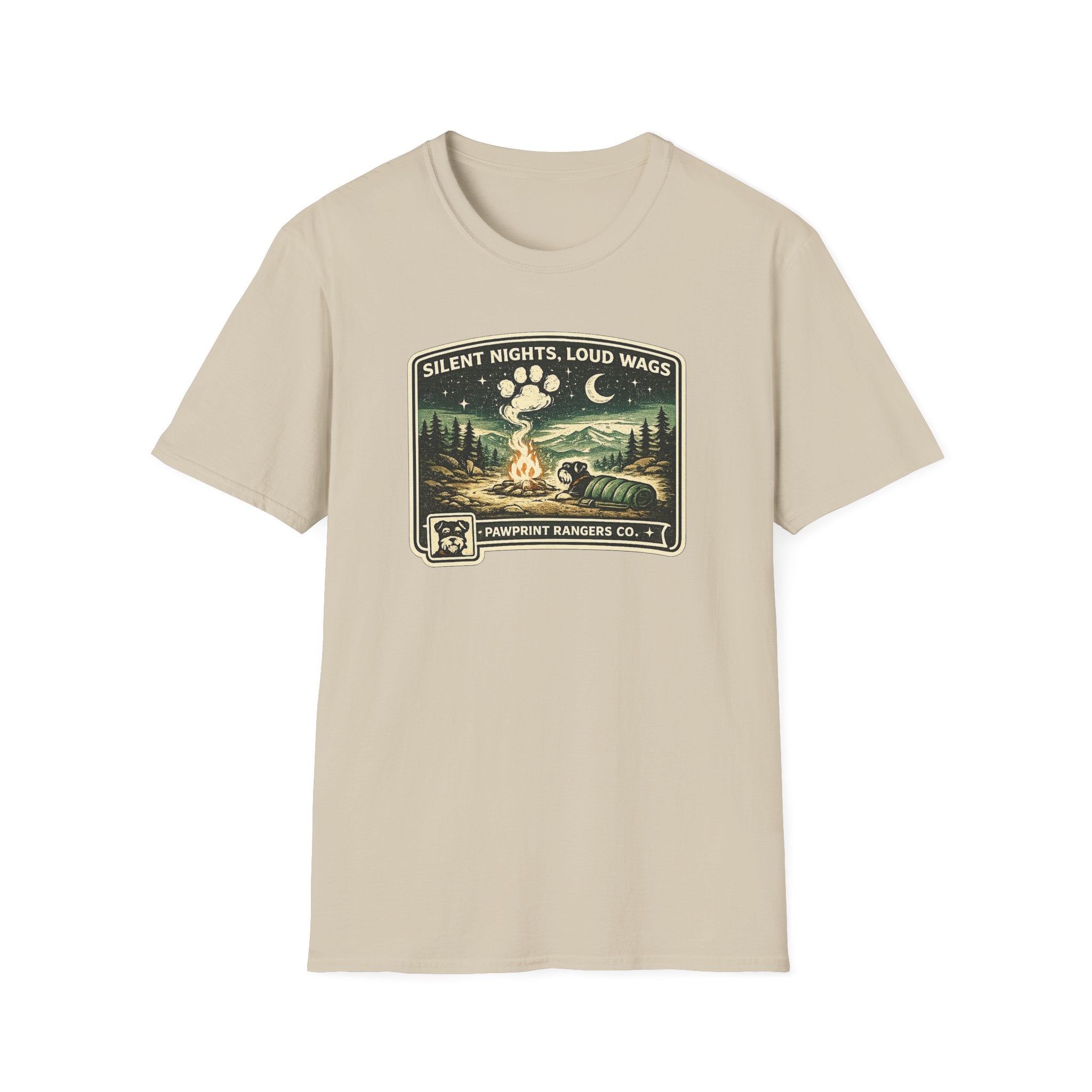 Silent Nights Loud Wags T-Shirt