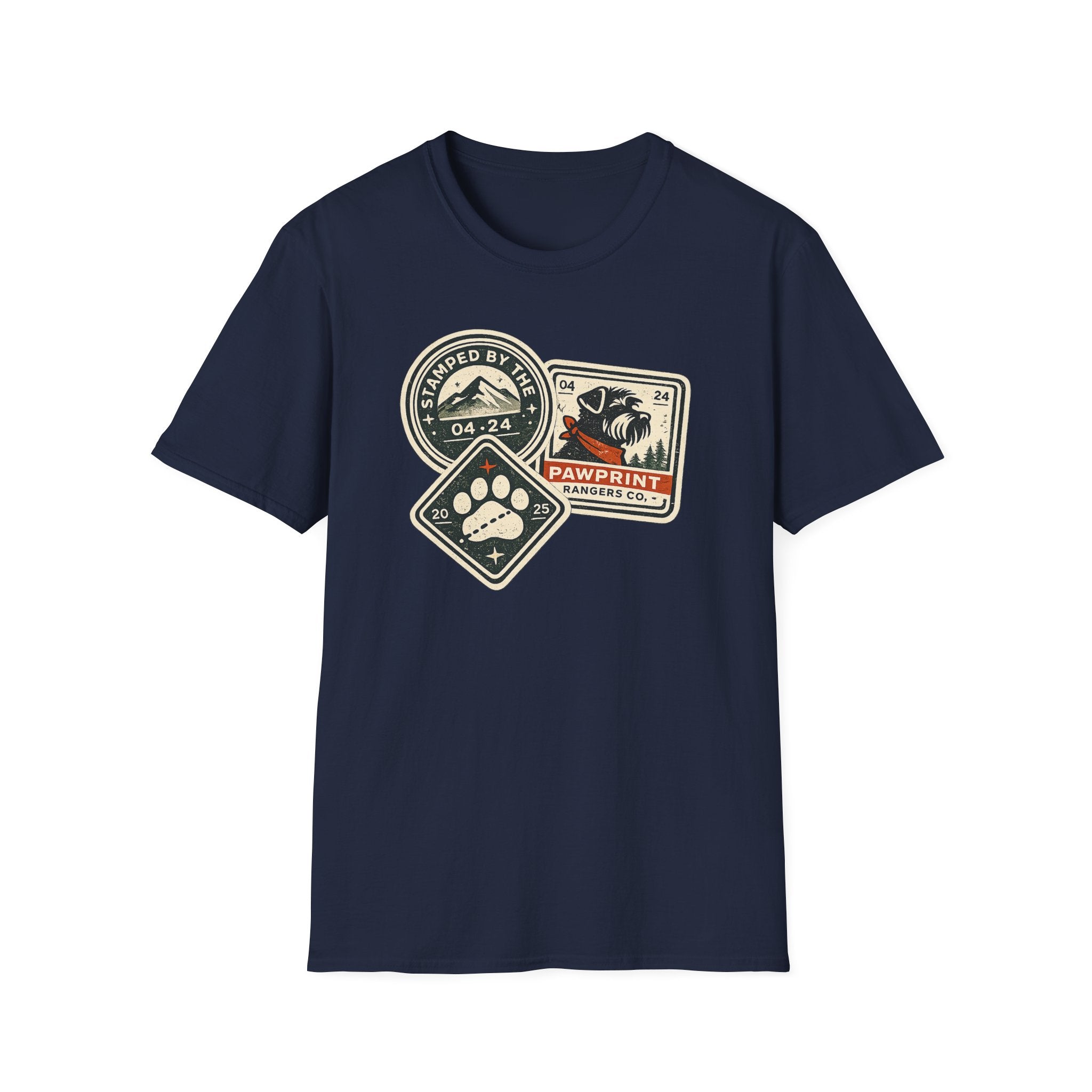 Pawprint Rangers Stamp T-Shirt