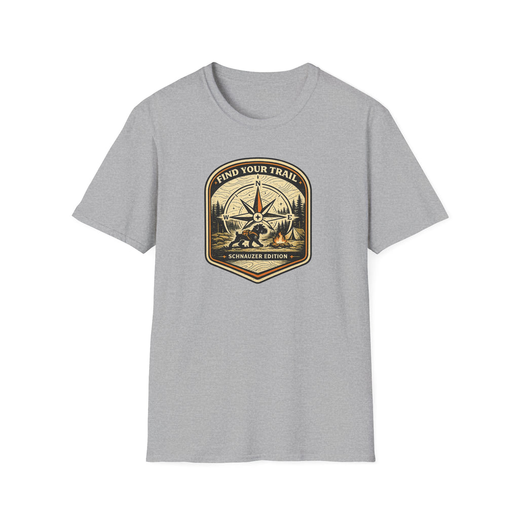 Find Your Trail Schnauzer Edition T-Shirt