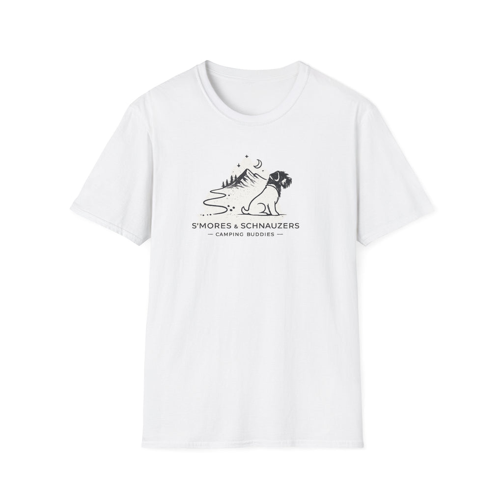 S 'Mores & Schnauzers Camping Buddies T-Shirt