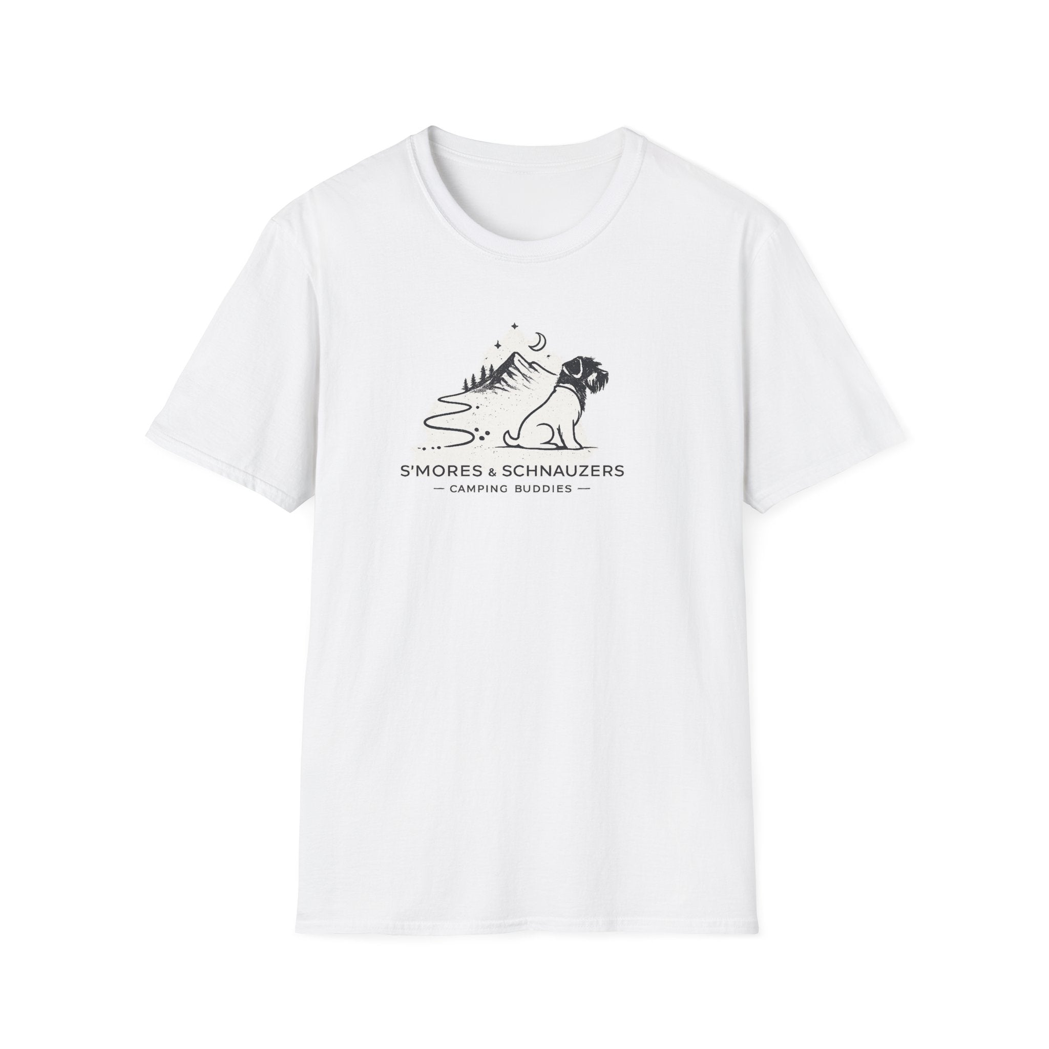 S 'Mores & Schnauzers Camping Buddies T-Shirt