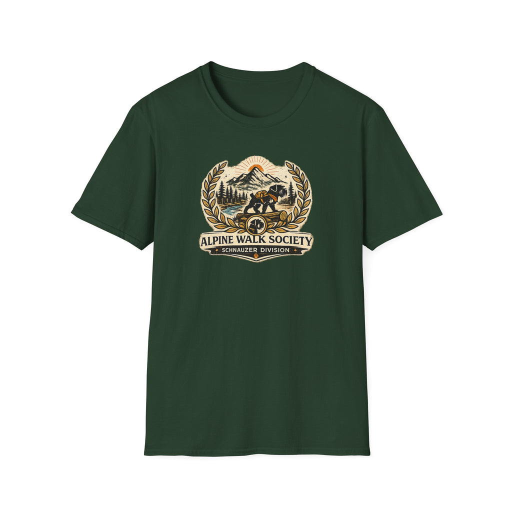 Alpine Walk Society Schnauzer Division T-Shirt
