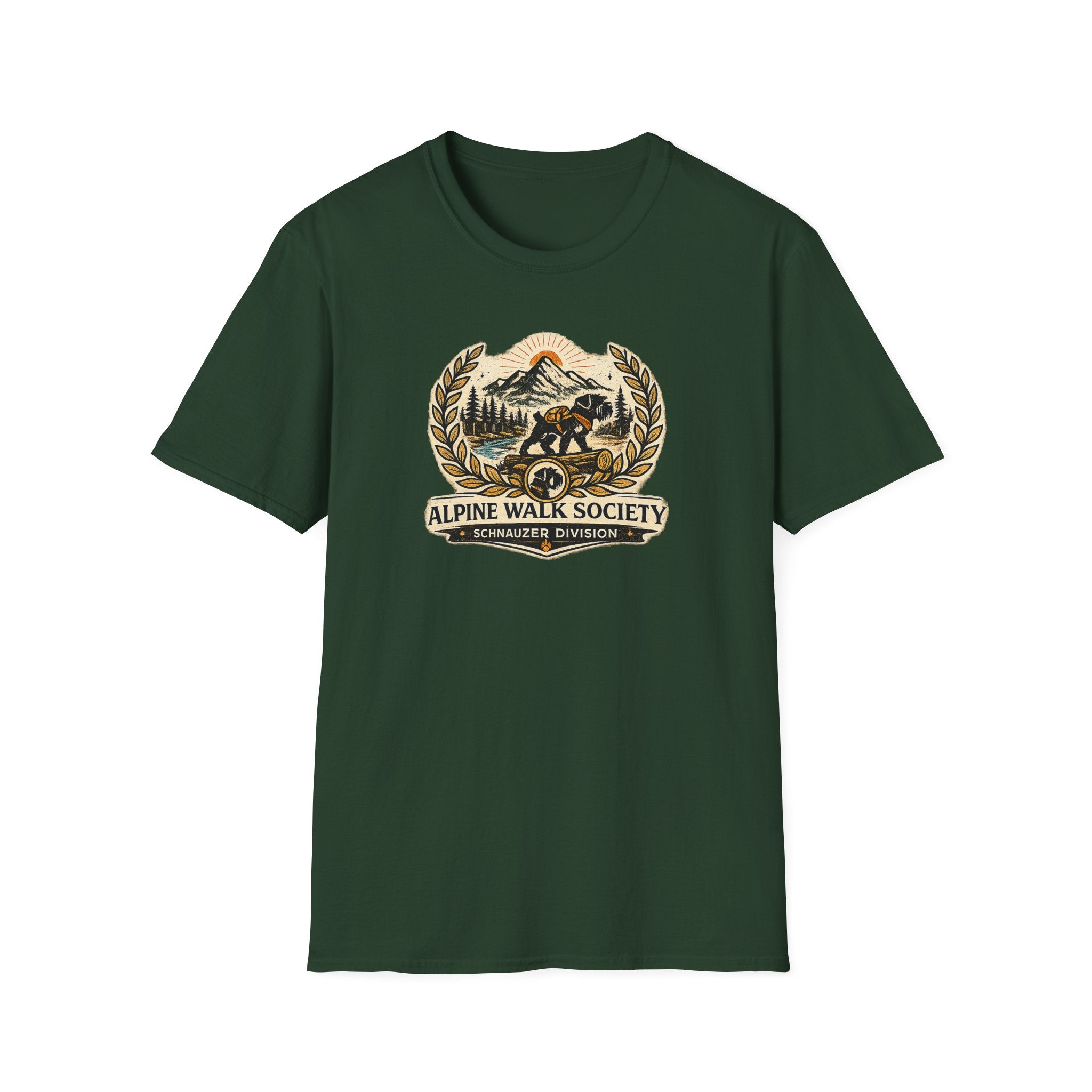 Alpine Walk Society Schnauzer Division T-Shirt