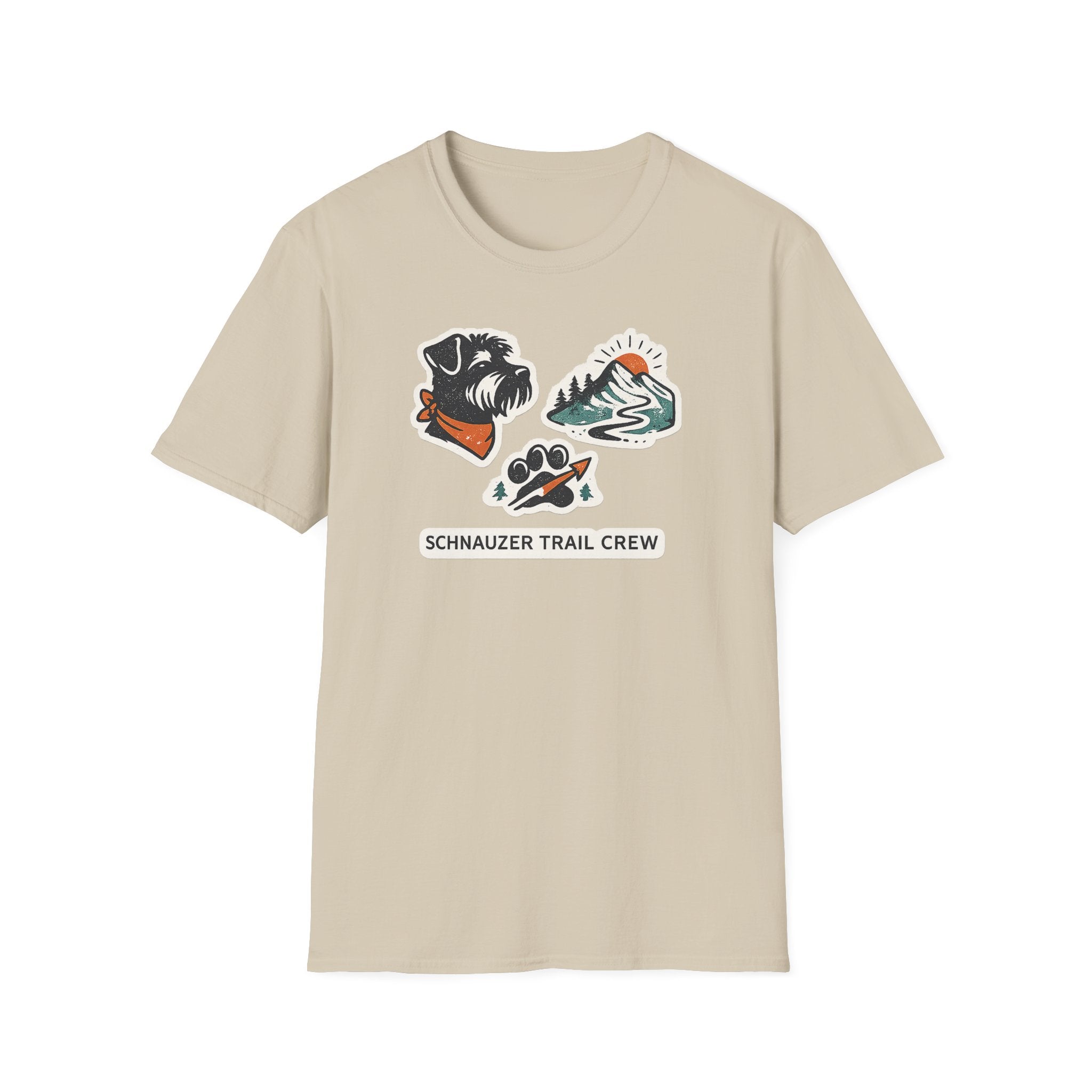 Schnauzer Trail Crew T-Shirt