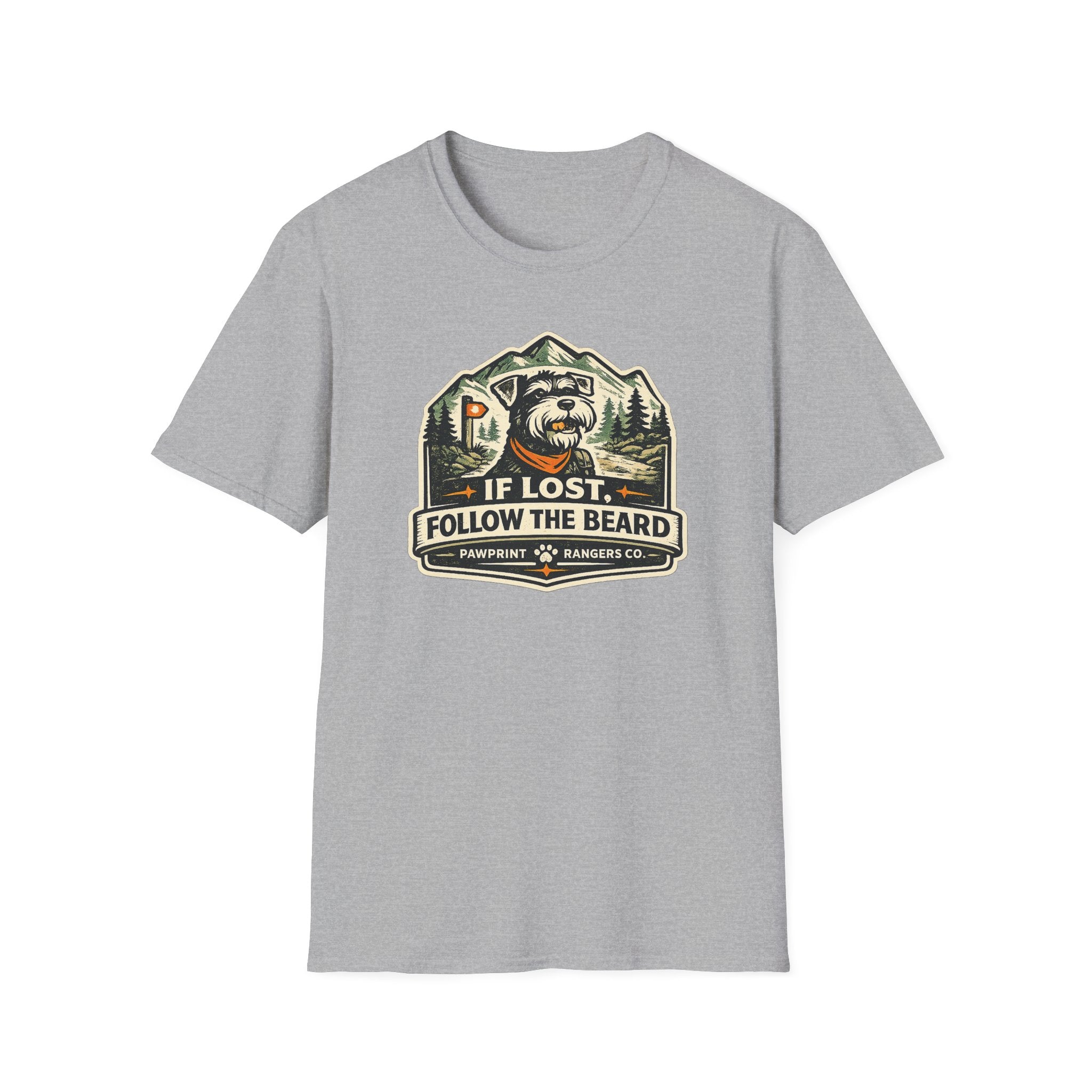 If Lost Follow The Beard T-Shirt