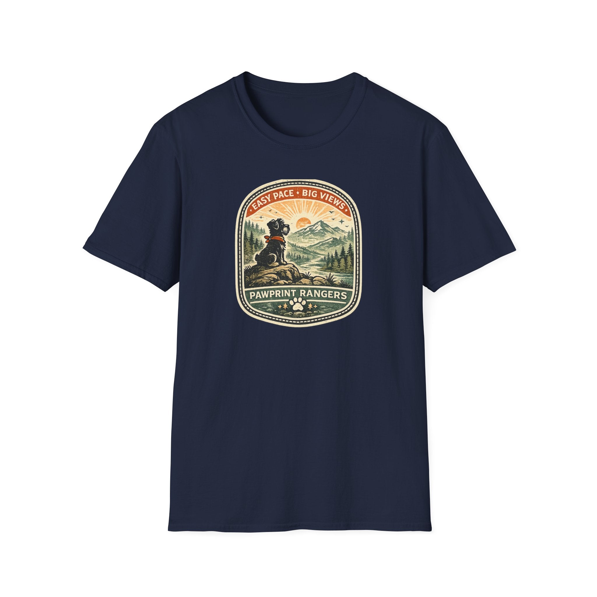 Easy Pace Big Views Pawprint Rangers T-Shirt