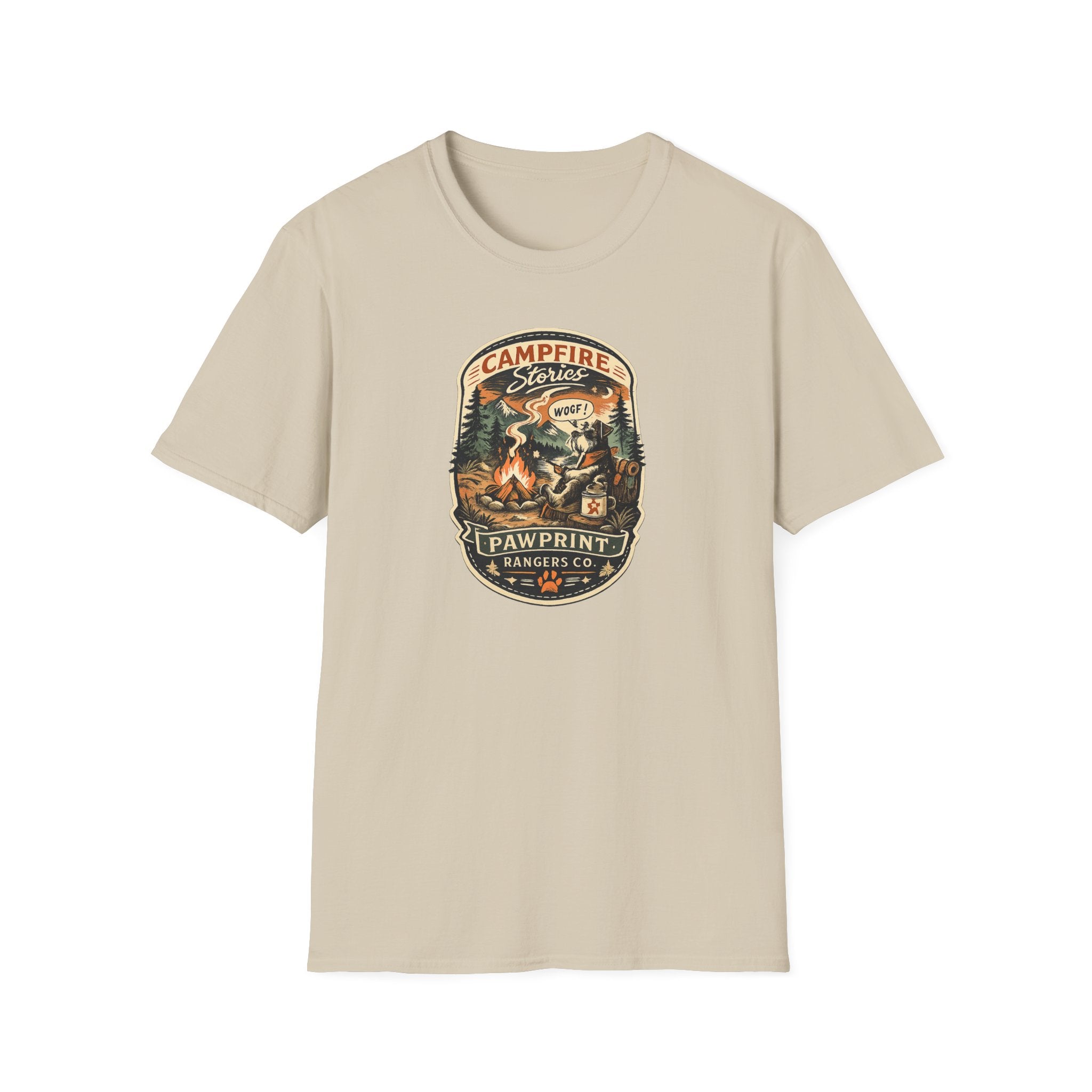 Campfire Stories Pawprint Rangers Co. T-Shirt