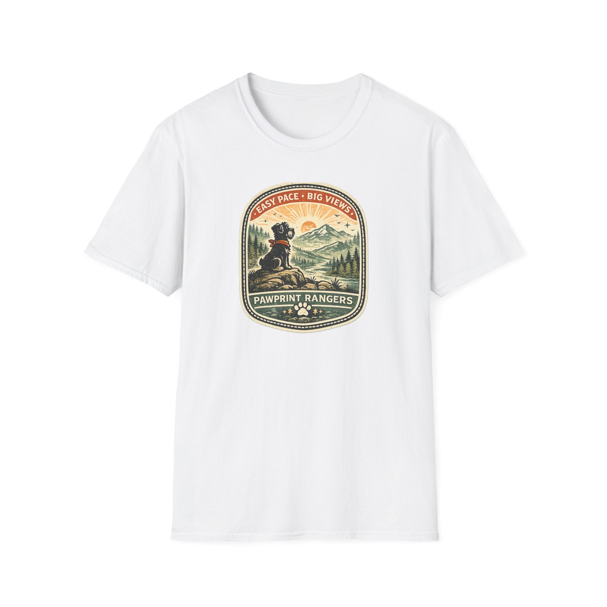 Easy Pace Big Views Pawprint Rangers T-Shirt