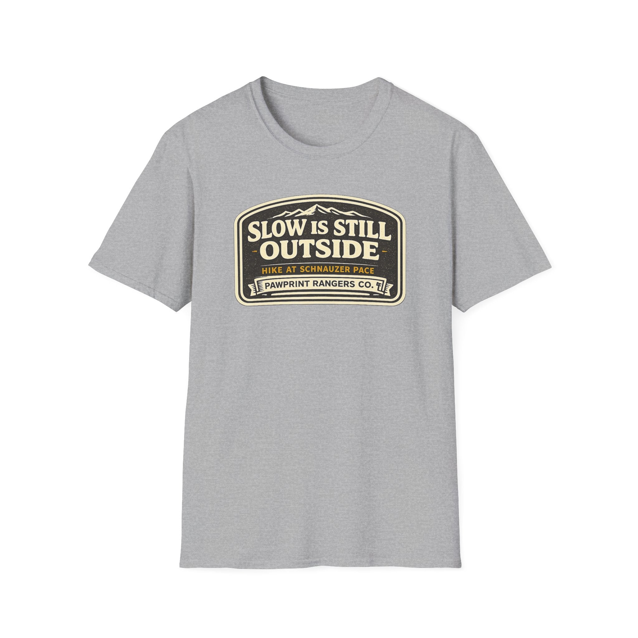 Slow Is Still Outside Pawprint Rangers T-Shirt