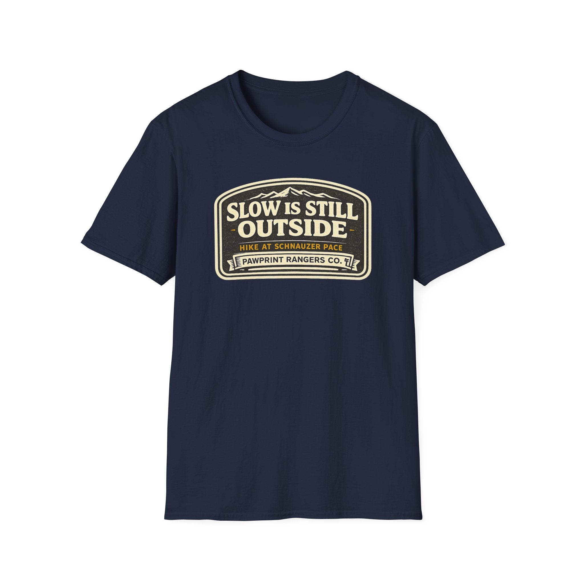 Slow Is Still Outside Pawprint Rangers T-Shirt