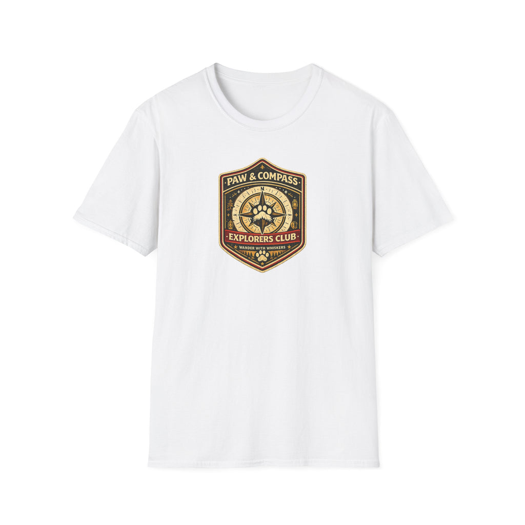 Paw & Compass Explorers Club T-Shirt