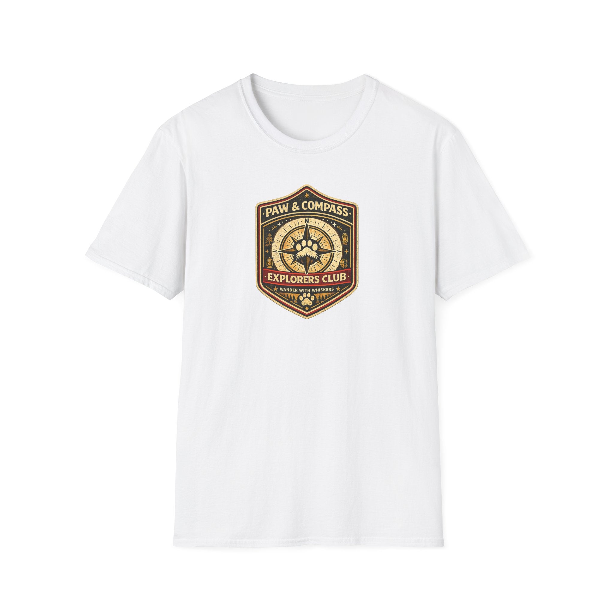 Paw & Compass Explorers Club T-Shirt