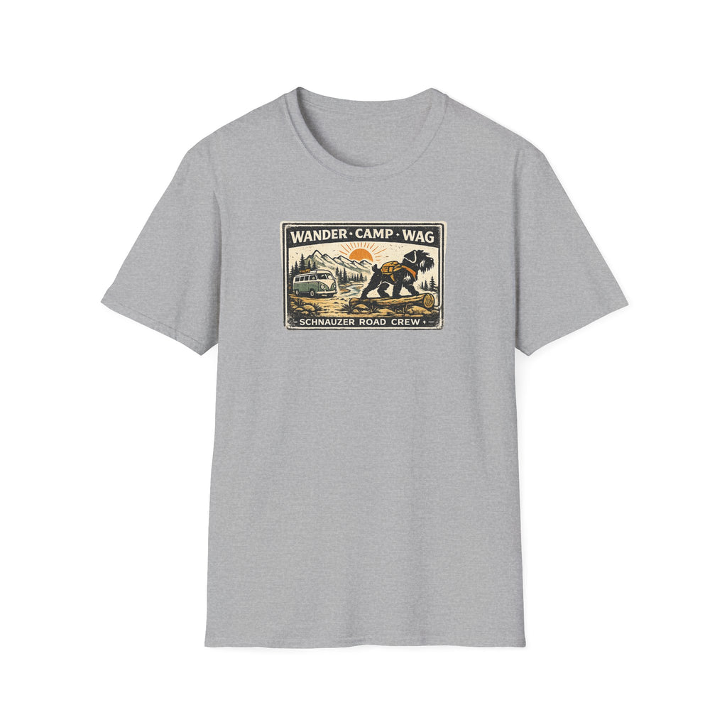 Wander Camp Wag Schnauzer Road Crew T-Shirt