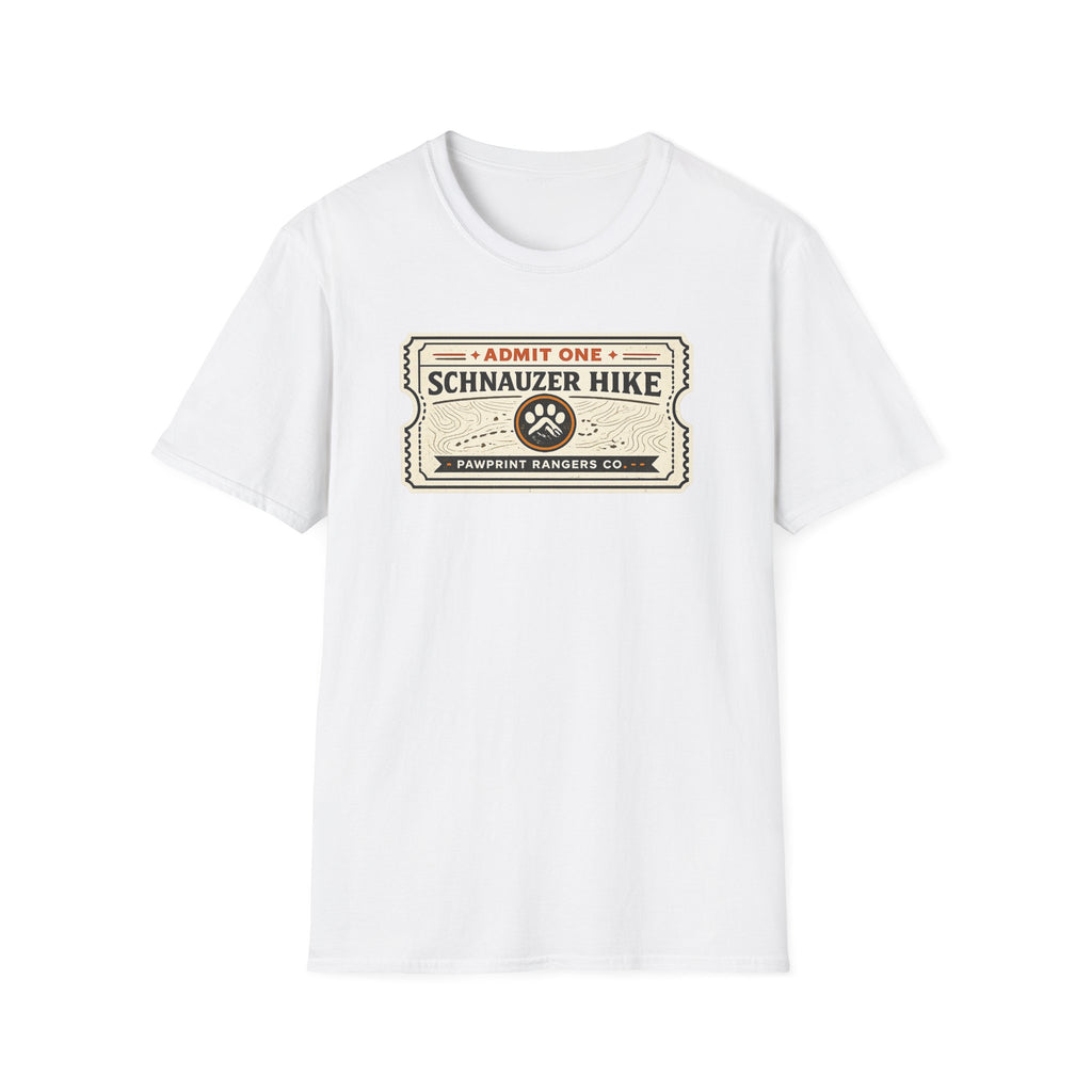 Admit One Schnauzer Hike T-Shirt
