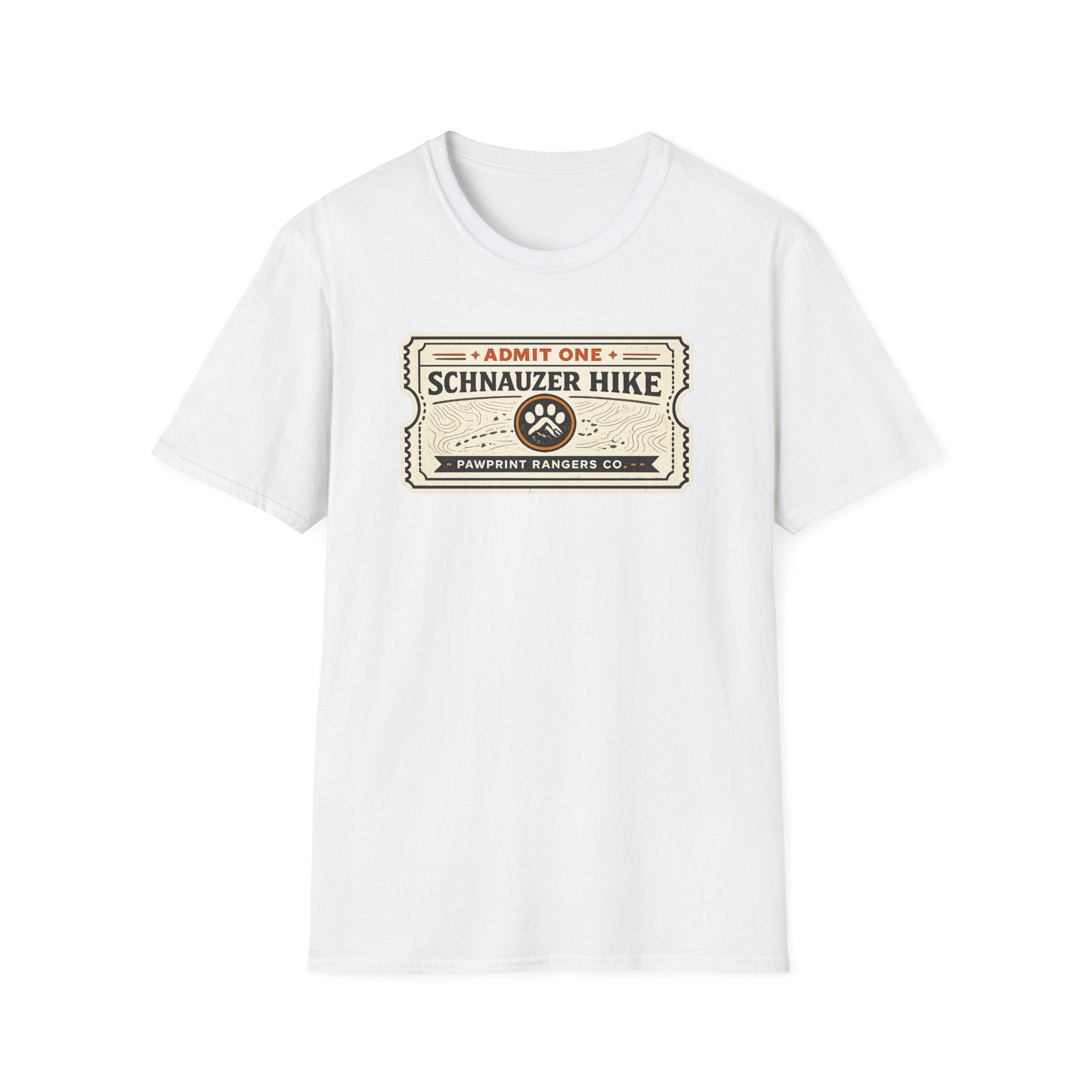 Admit One Schnauzer Hike T-Shirt