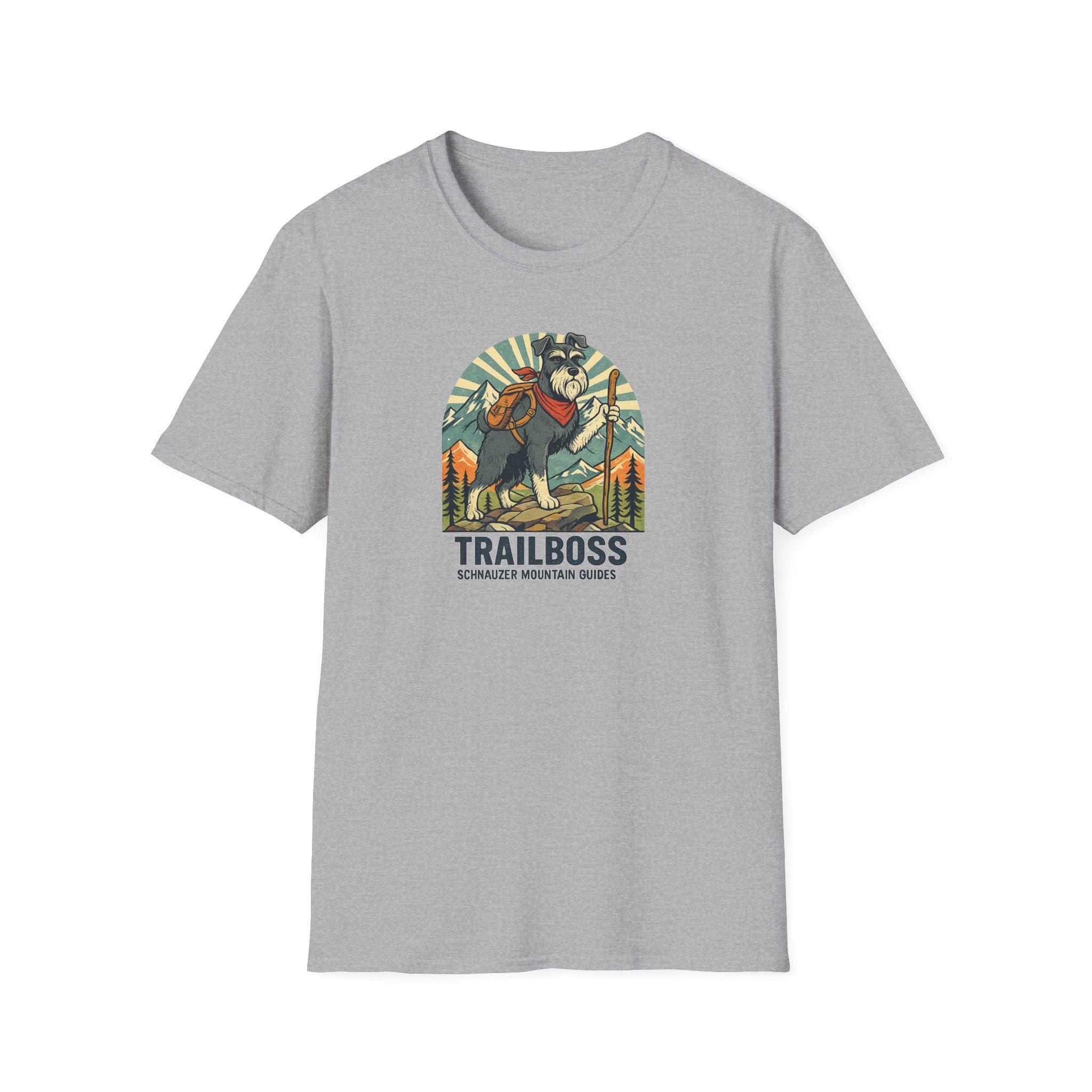 Trail Boss Mountain Schnauzer Guides T-Shirt