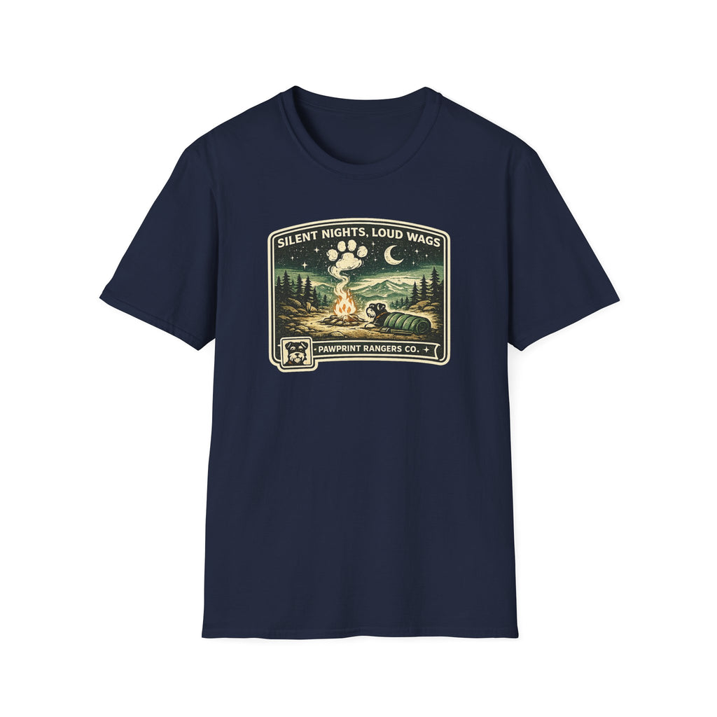 Silent Nights Loud Wags T-Shirt