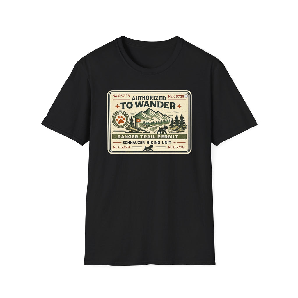 Authorized To Wander T-Shirt