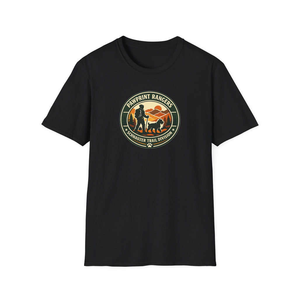 Pawprint Rangers Schnauzer Trail Division T-Shirt