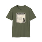 Pawprint Rangers Co. Trailhead Checklist T-Shirt