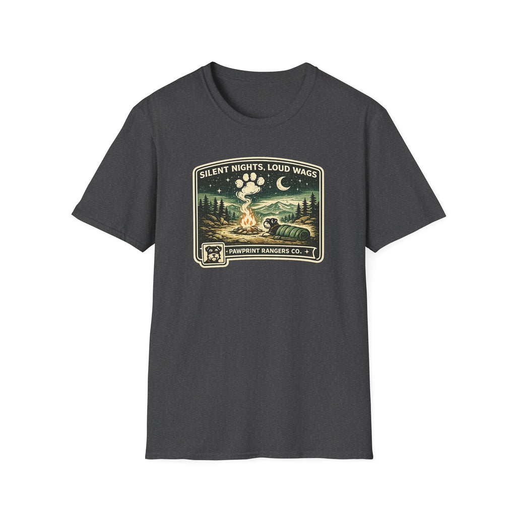 Silent Nights Loud Wags T-Shirt