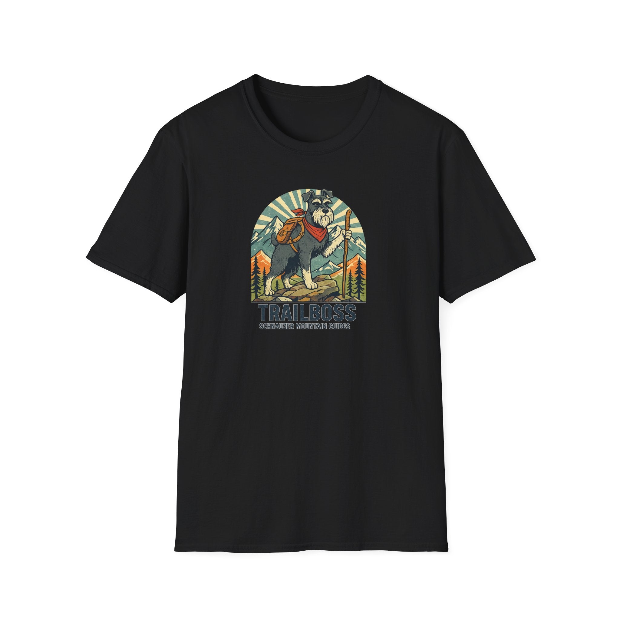 Trail Boss Mountain Schnauzer Guides T-Shirt