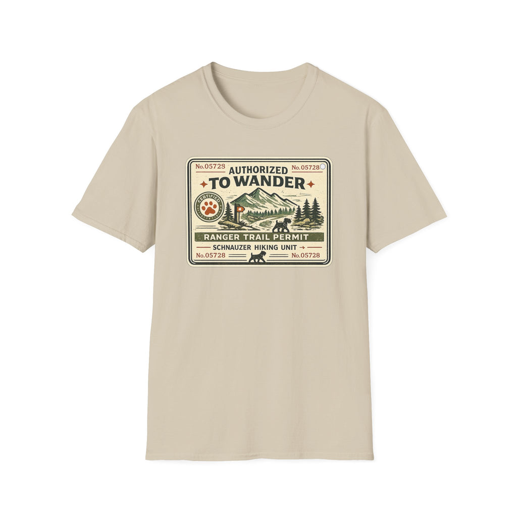 Authorized To Wander T-Shirt