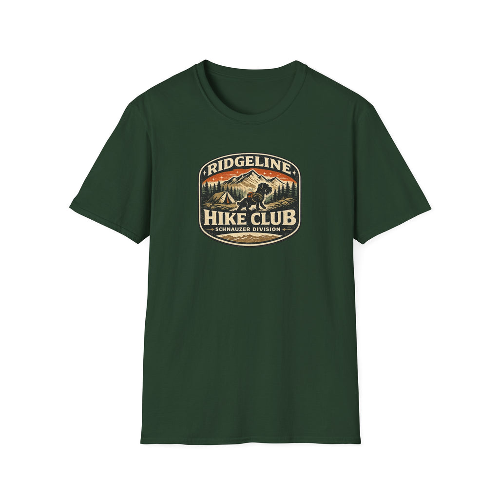 Ridgeline Hike Club Schnauzer Division T-Shirt
