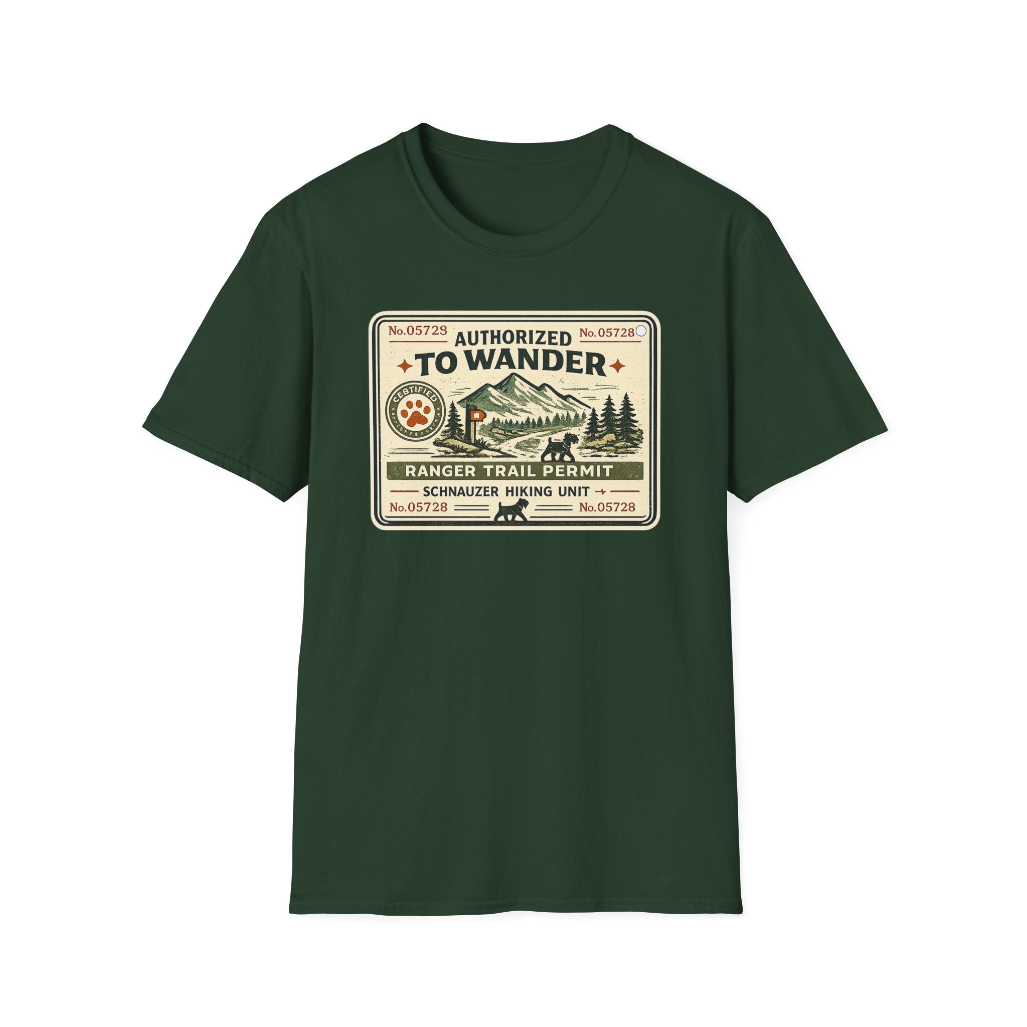 Authorized To Wander T-Shirt