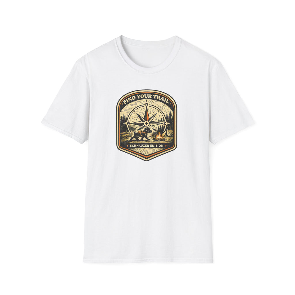 Find Your Trail Schnauzer Edition T-Shirt