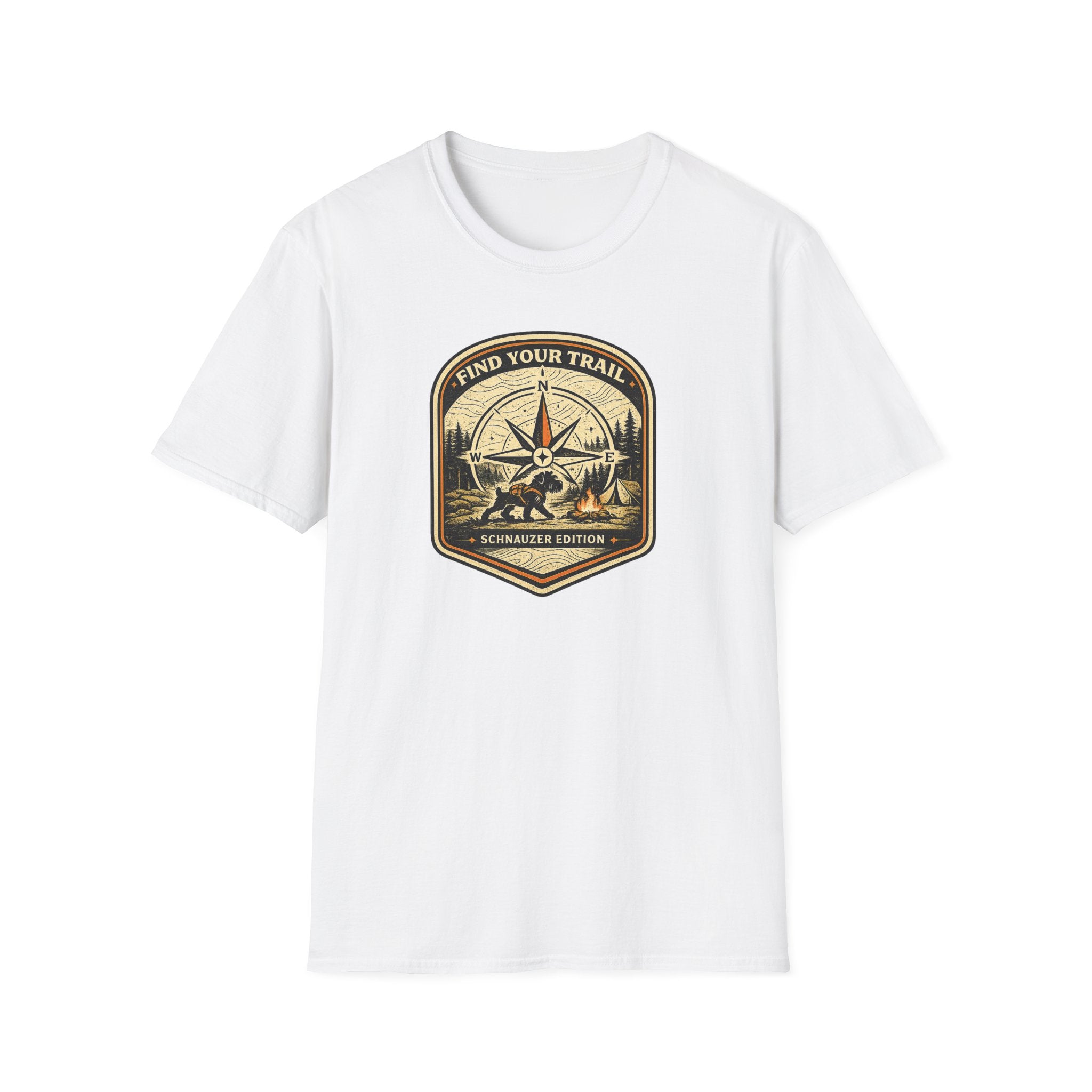 Find Your Trail Schnauzer Edition T-Shirt