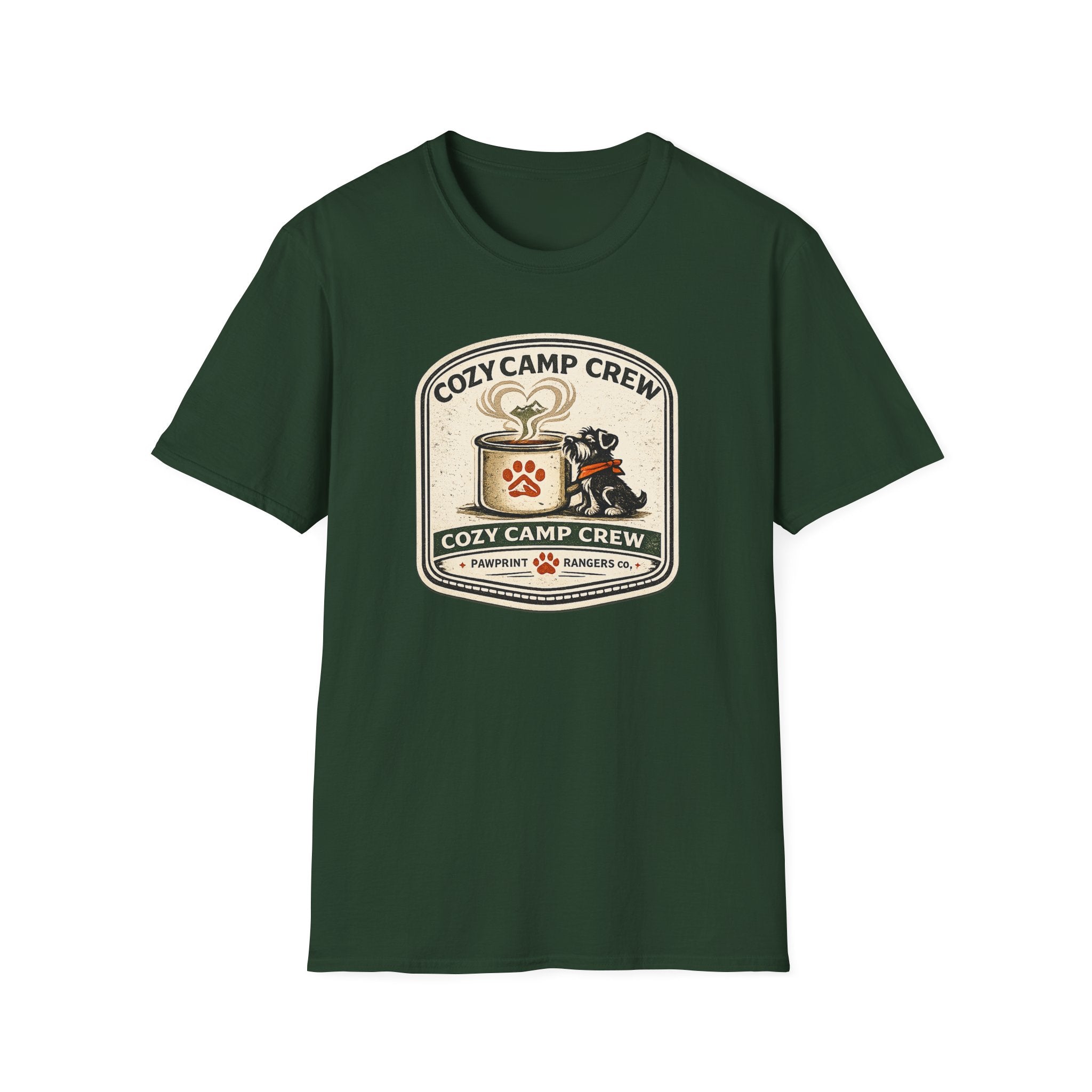 Cozy Camp Crew Pawprint Rangers Co. T-Shirt