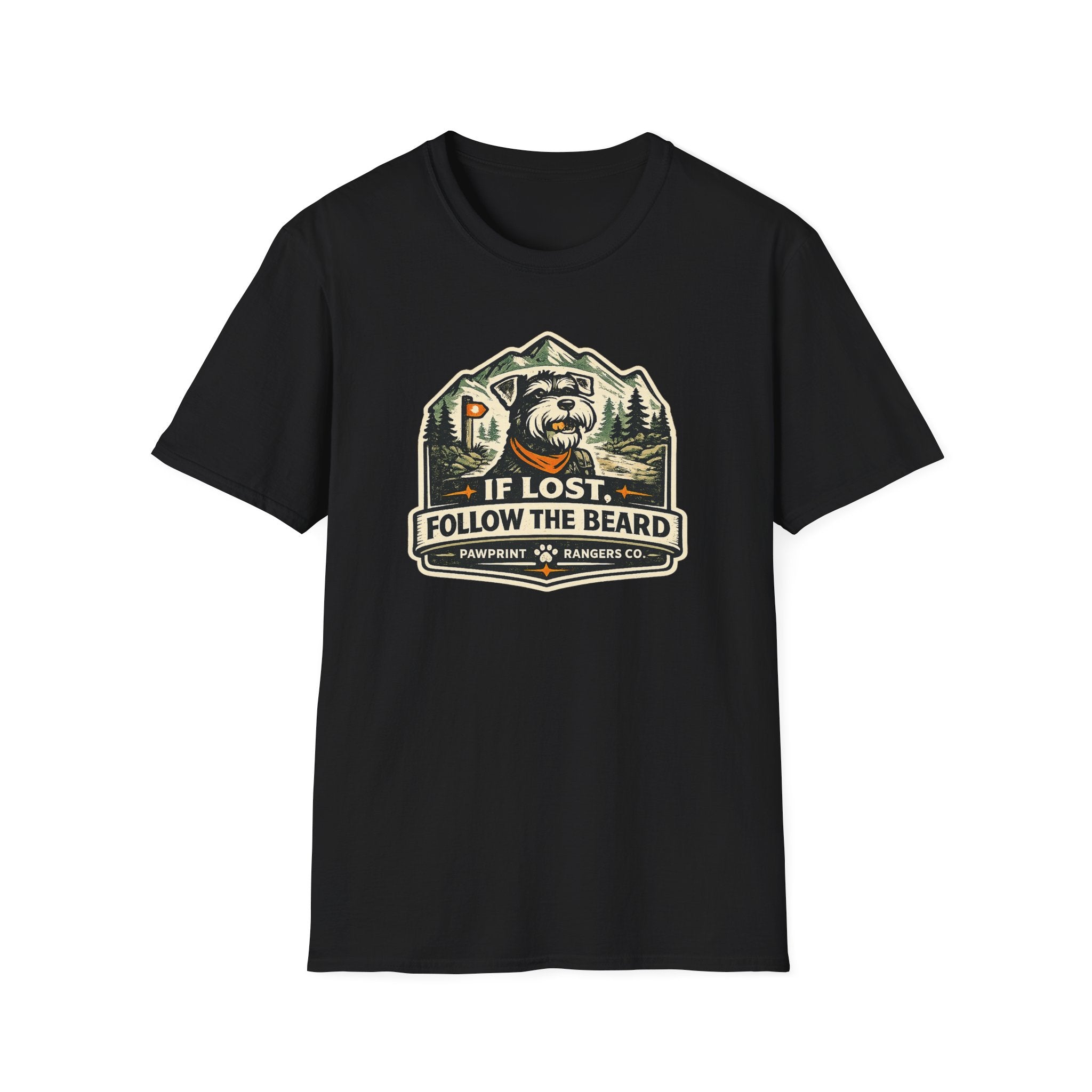 If Lost Follow The Beard T-Shirt