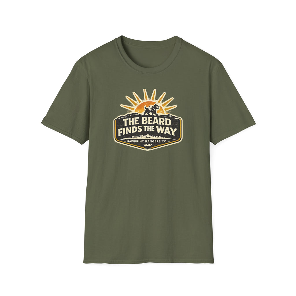 The Beard Finds The Way Pawprint Rangers T-Shirt
