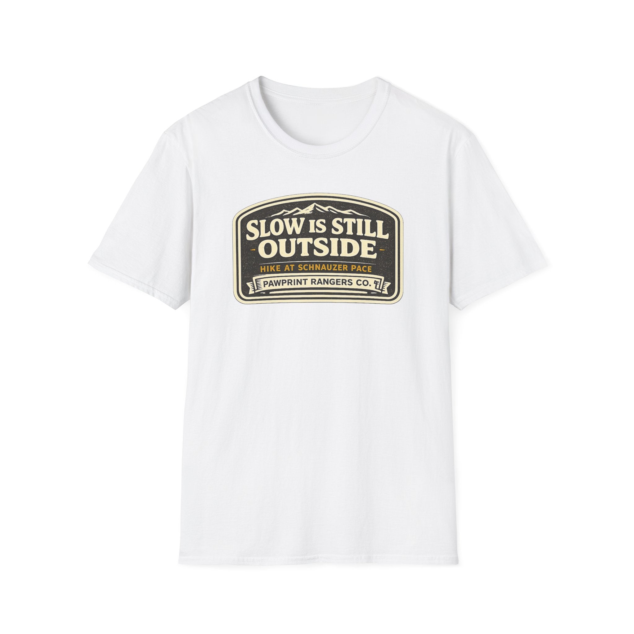 Slow Is Still Outside Pawprint Rangers T-Shirt