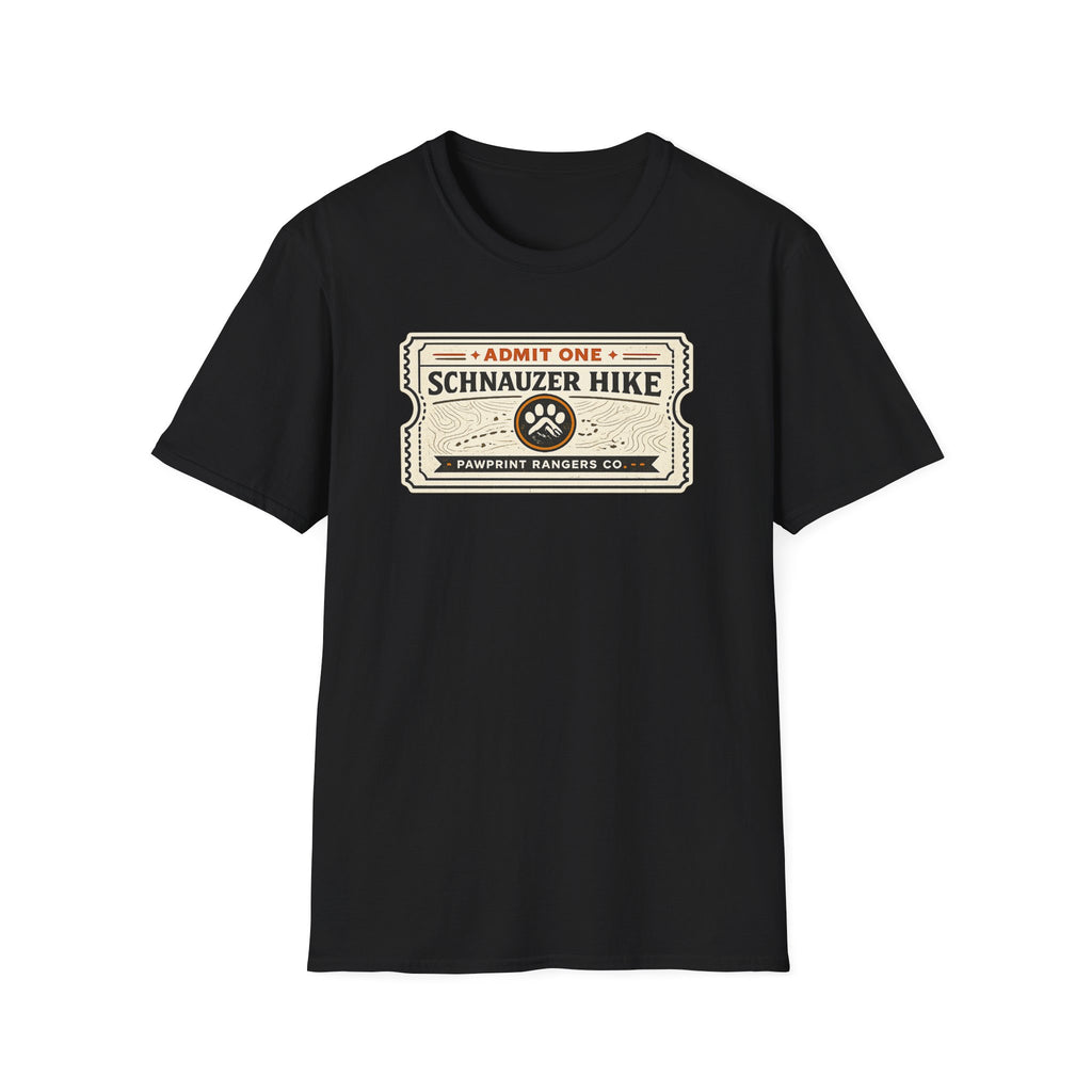 Admit One Schnauzer Hike T-Shirt