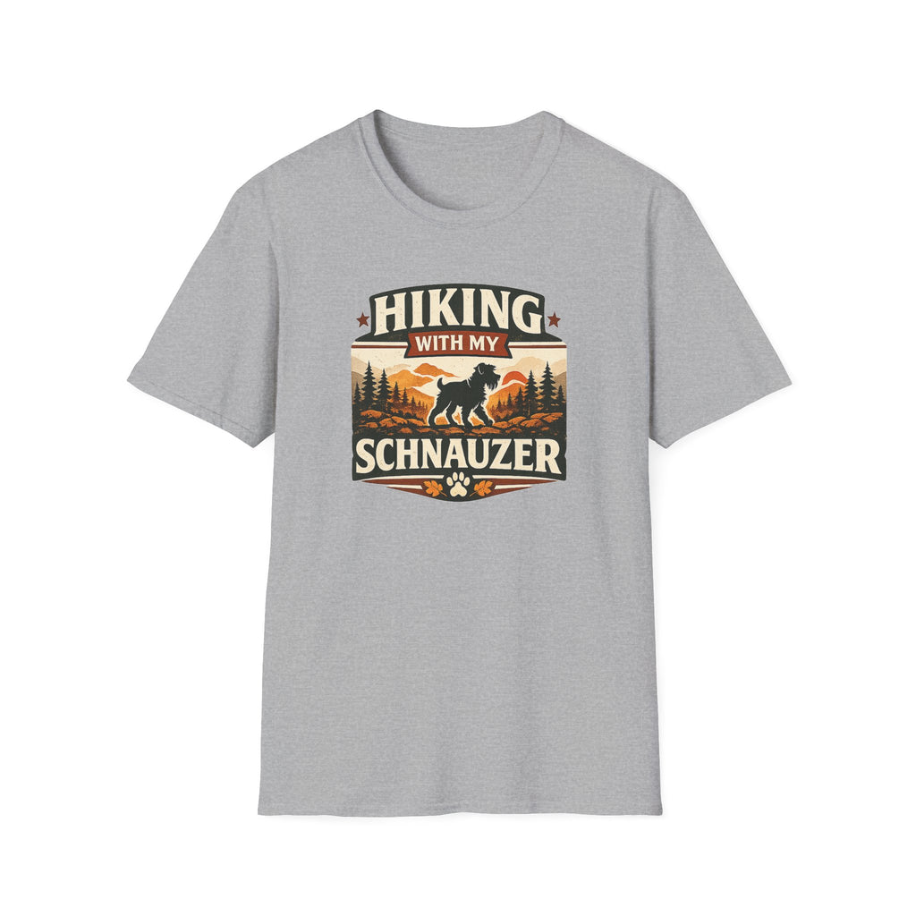 Hiking with my Schnauzer T-Shirt