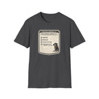 Pawprint Rangers Co. Trailhead Checklist T-Shirt
