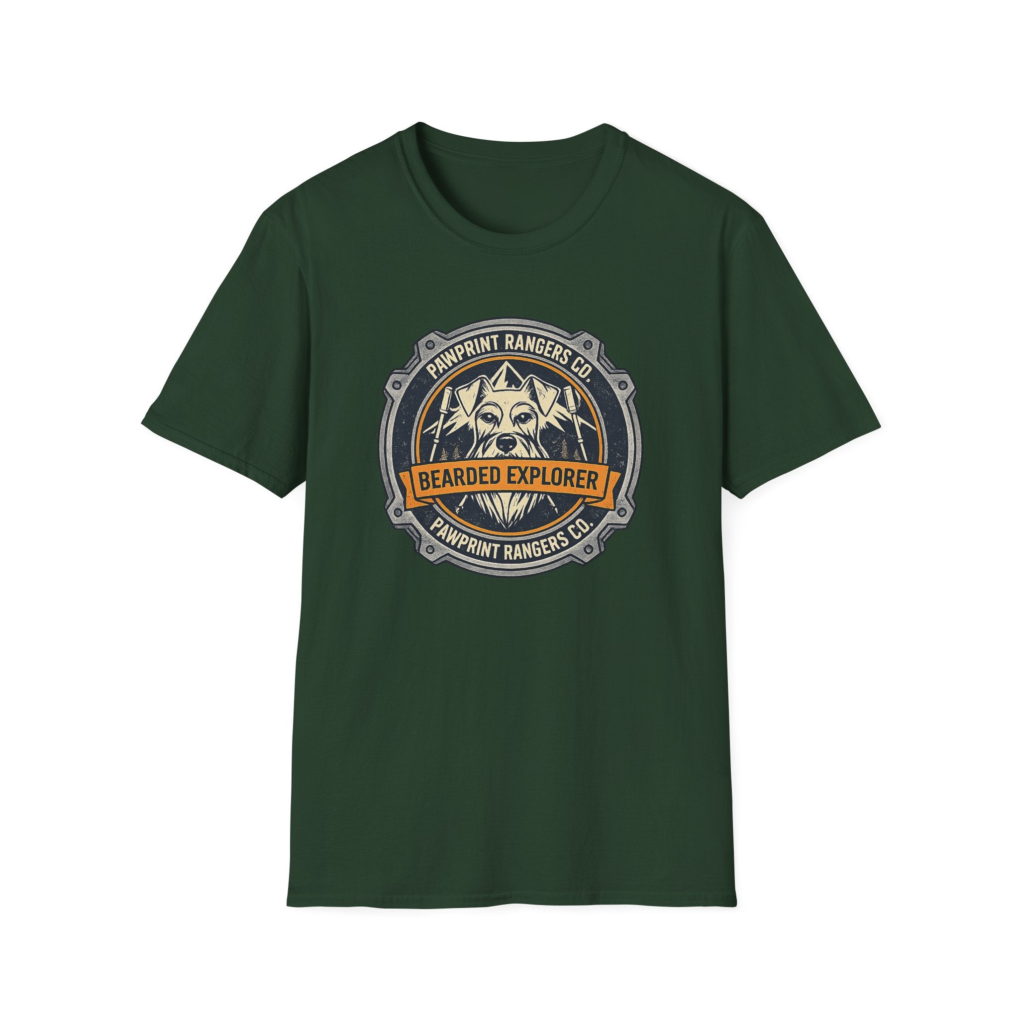 Pawprint Rangers Bearded Explorer T-Shirt